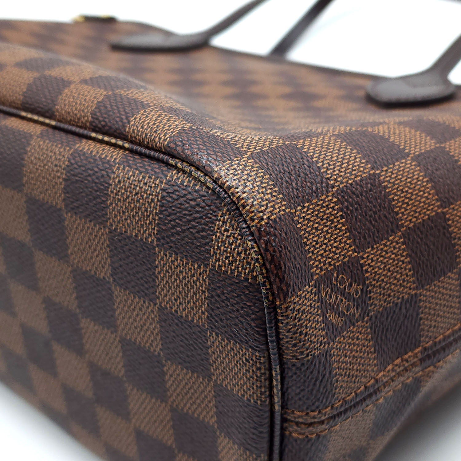 Louis Vuitton Small Damier Ebene Neverfull PM with Pouch with pouch 41lk67  For Sale at 1stDibs