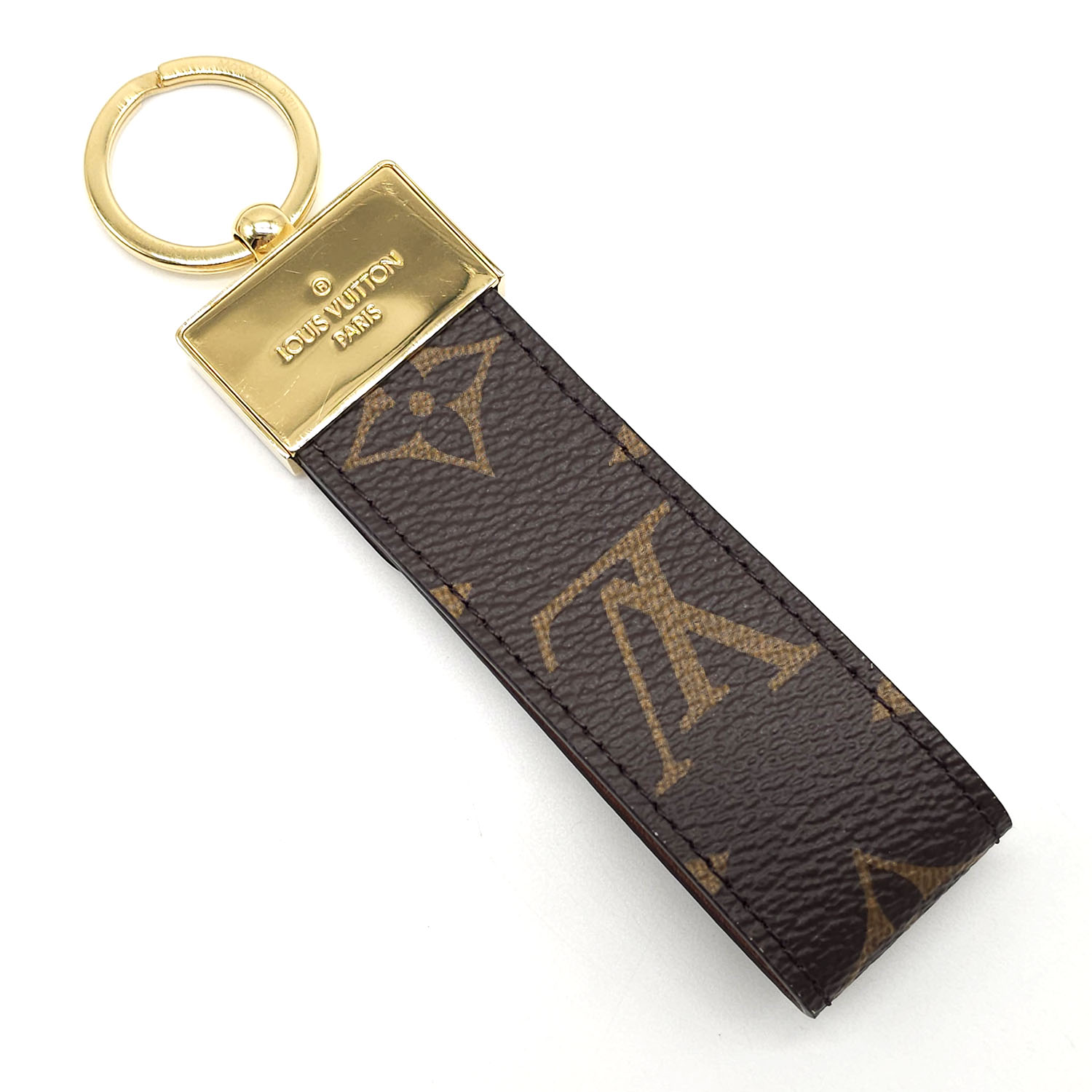 Louis Vuitton Dauphine Dragonne Key Holder, Brown, One Size