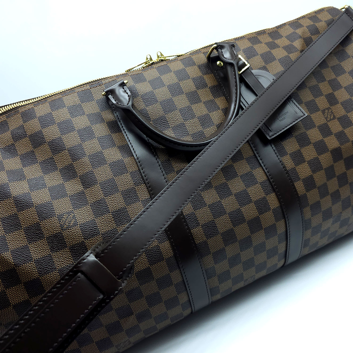 Louis Vuitton keepall bandouliere 55 damier ebene – Lady Clara's Collection