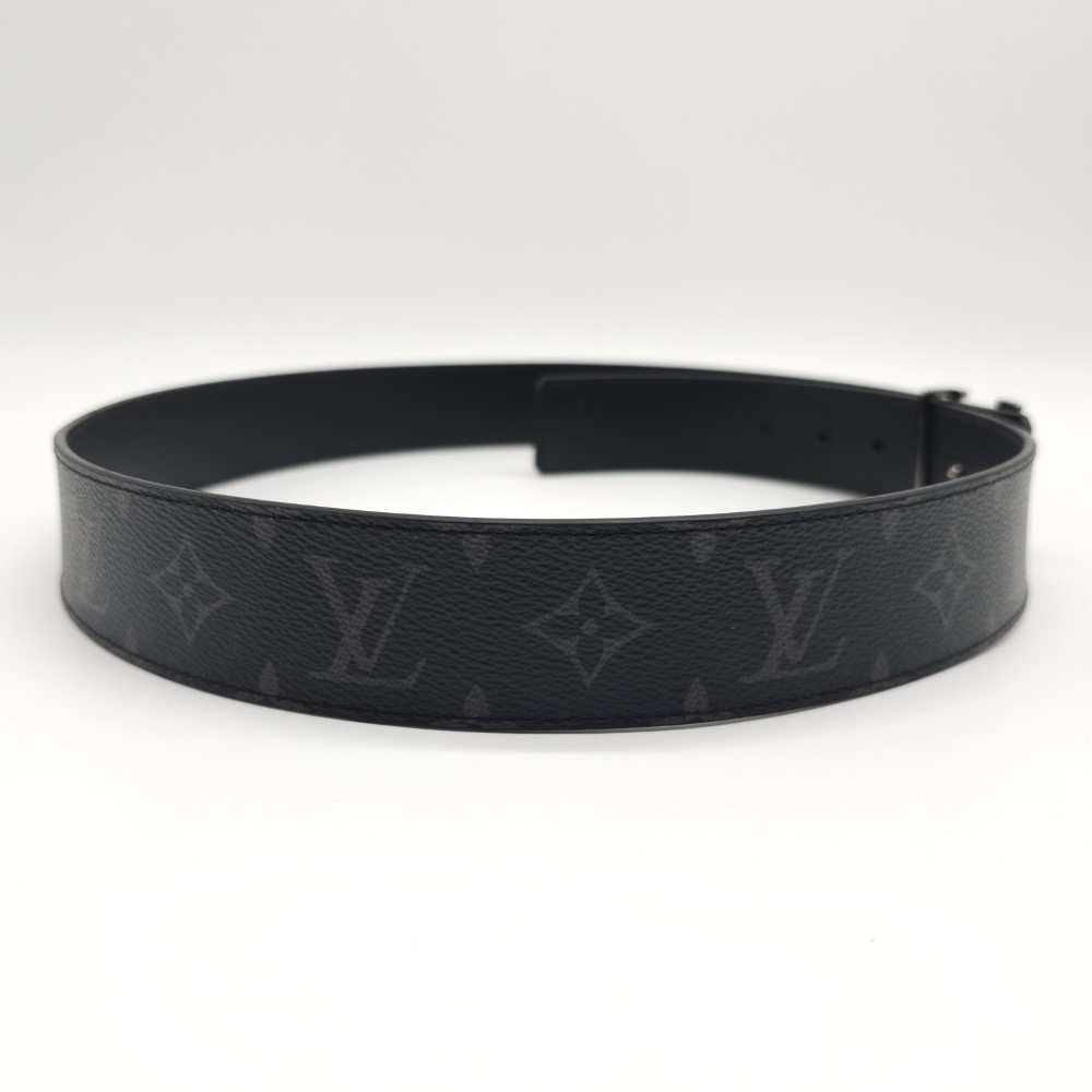 Louis Vuitton Initiales 40mm Reversible Belt Monogram Eclipse/Black - Image 8