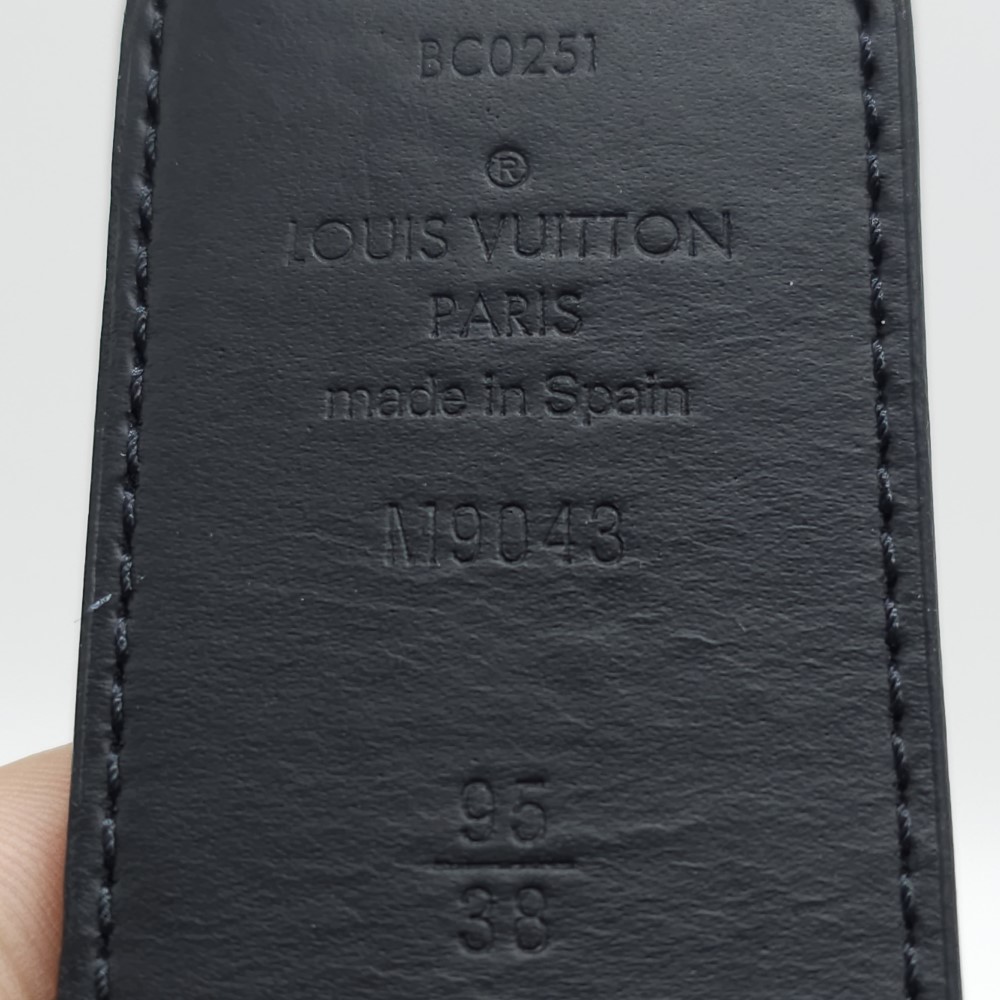 Louis Vuitton Initiales 40mm Reversible Belt Monogram Eclipse/Black - Image 17